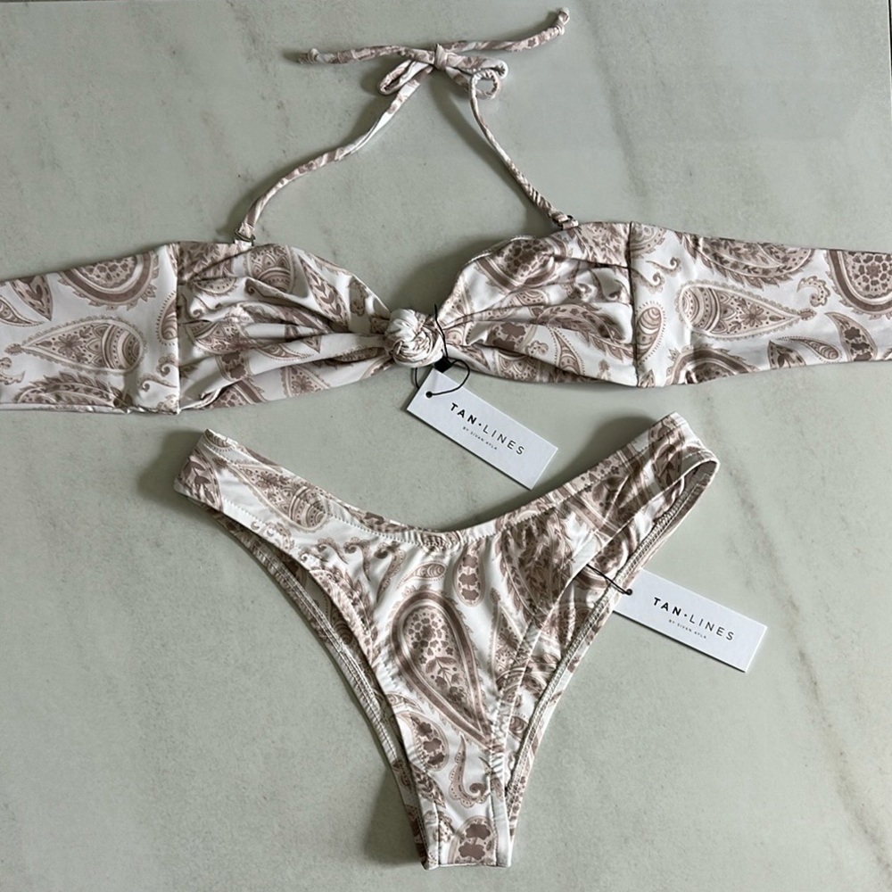 NWT TanLines by Sivan Ayla Paisley Bikini Set